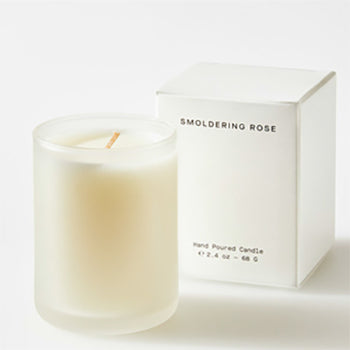 Smoldering Rose votive candle